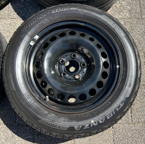 4 STAHLFELGEN 16" FELGEN MERCEDES C-KLASSE W205 A2054000200 #1ZCM – Bild 3