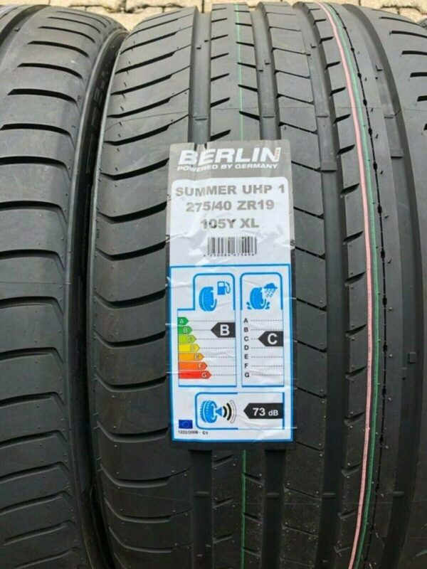 2x 245/45R19 102W 2x 275/40R19 105Y BERLIN TIRES SOMMER NEU #126H – Bild 6