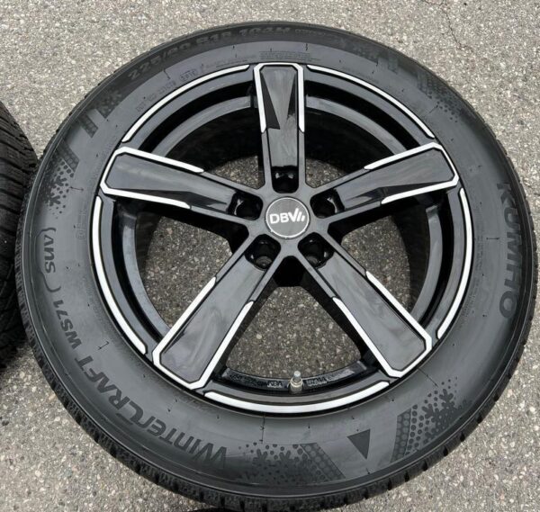 4 ALU 18" WINTERRÄDER BMW X3 G01 X4 G02 225/60R18 104H 2019 #140V – Bild 4