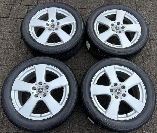 4 ORIGINAL 17" ALUFELGEN FELGEN MERCEDES C-KLASSE W205 RDKS #1PCJ – Bild 2