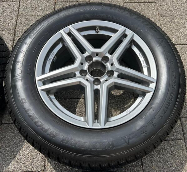 4 ALU WINTERRÄDER MERCEDES GLC KLASSE 204X W253 235/65R17 #1LSN – Bild 5