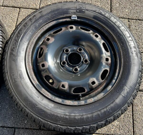 4 STAHLFELGEN 14" VW GOLF 5 6 TOURAN SKODA OCTAVIA 1Z SEAT  #1USB – Bild 6