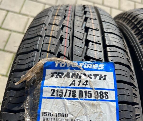 2x 215/70R15 98S TOYO TRANPATH A14 SOMMERREIFEN NEU 2016 #7605 – Bild 2