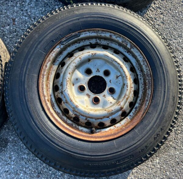 5 X FELGEN 14" STAHLFELGEN VW BUS T2 5,5x14 ET39 5x112  #1ELW – Bild 4