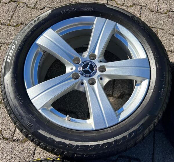 4 ORIGINAL 17" ALUFELGEN FELGEN MERCEDES C-KLASSE W206 A206 #1P4P – Bild 5