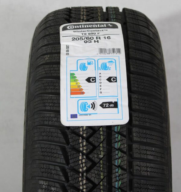 1x 205/60R16 92H CONTINENTAL WINTER CONTACT TS850P NEU 2019 #1USN – Bild 2