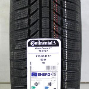 1x 215/65R17 99H CONTINENTAL WINTER CONTACT TS870P NEU 2024 #1RYS