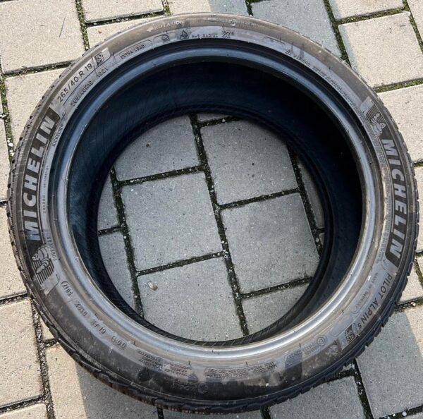 2x 265/40R19 102V MICHELIN PILOT ALPIN 5 WINTERREIFEN 6MM #3916 – Bild 4