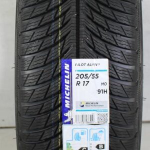 1x 205/55R17 91H MICHELIN PILOT ALPIN 5 WINTERREIFEN MO NEU #1S9T