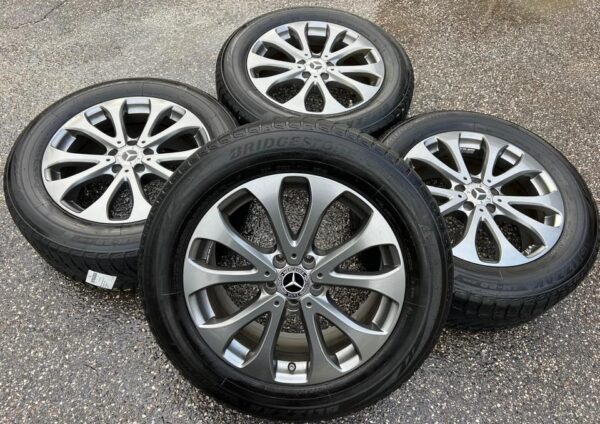 4 ORIGINAL 18" ALUFELGEN MERCEDES GLC-KLASSE A2534011500 #1E7G