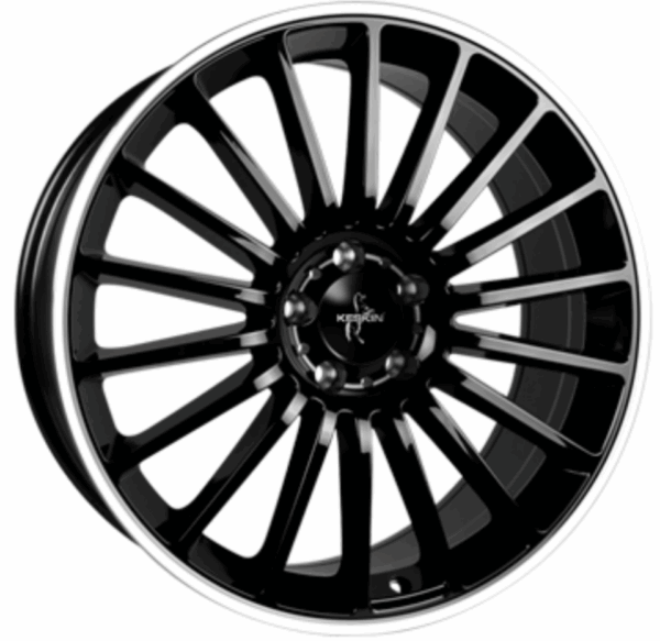 16" KESKIN KT15 FELGEN SCHWARZ VW T5 T6 T6.1 BUS TRANSPORTER NEU