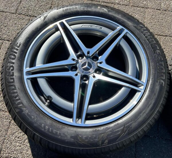 4 ORIGINAL 19" ALUFELGEN MERCEDES EQC N293 A2934010700 8x19 #1TKL – Bild 4
