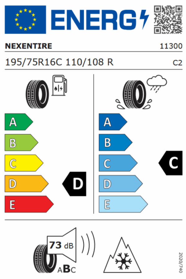 4 X 195/75R16C 110R NEXEN N`BLUE 4SEASON VAN GANZJAHRESREIFEN★NEU – Bild 6