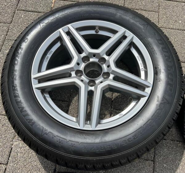 4 ALU WINTERRÄDER MERCEDES GLC KLASSE 204X W253 235/65R17 #1LSN – Bild 3