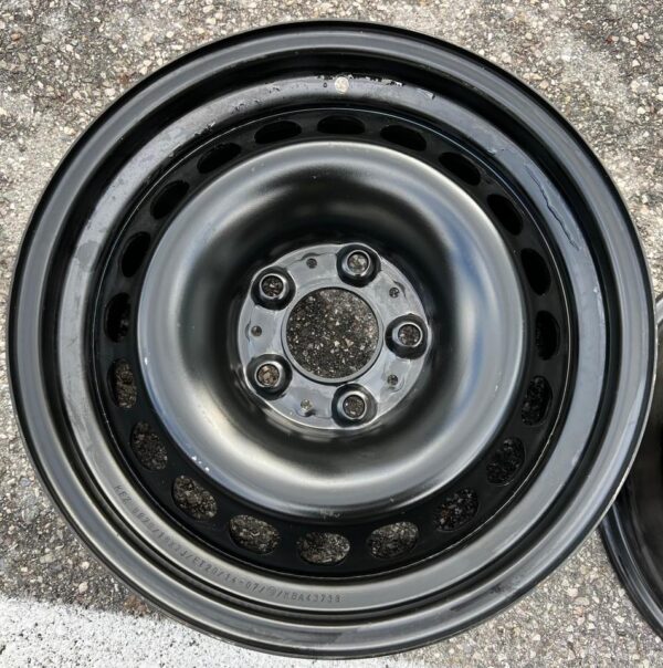 1 X FELGE 16" STAHLFELGE BMW 5ER REIHE E60 E61 7x16 ET20 #1G4X