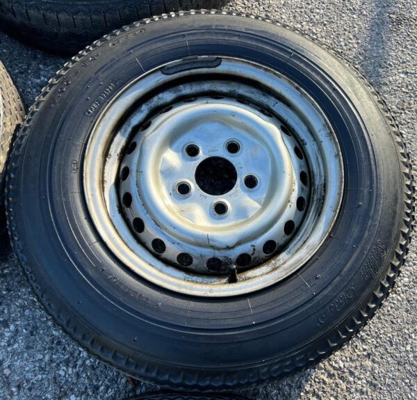 5 X FELGEN 14" STAHLFELGEN VW BUS T2 5,5x14 ET39 5x112  #1ELW – Bild 3