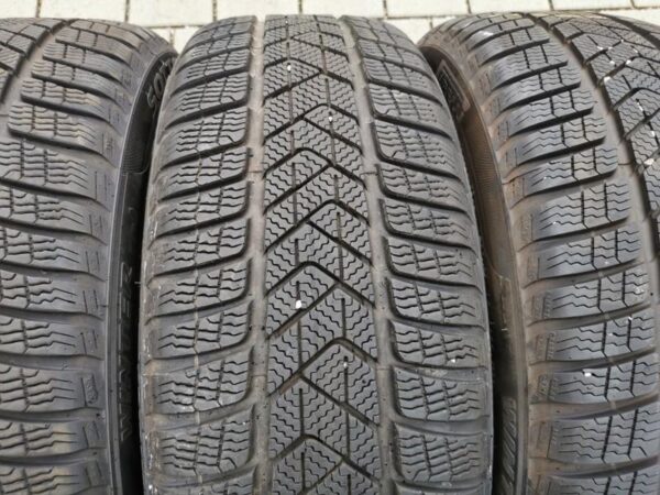 4x 225/45R19 96V PIRELLI SOTTOZERO 3 WINTERREIFEN RUNFLAT #3680 – Bild 4