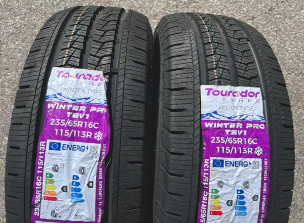 2x 235/65R16C 115/113R TOURADOR WINTERREIFEN 2021 #19JX – Bild 2
