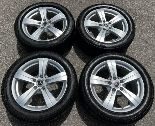 4 ORIGINAL 17" ALUFELGEN FELGEN MERCEDES C-KLASSE W206 A206 #1JUC – Bild 2