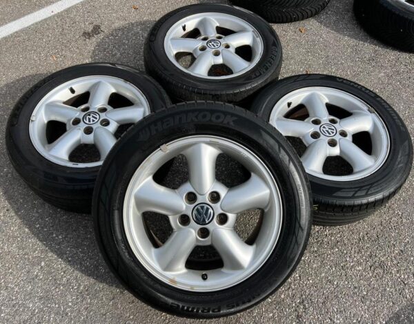 4 ORIGINAL 16" ALUFELGEN FELGEN VW SHARAN 7M 7M0601026G  #19ZJ