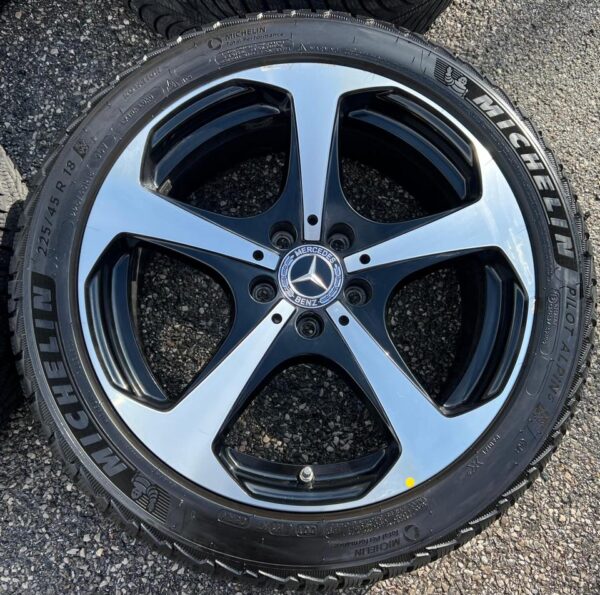 4 ORIGINAL 18" ALUFELGEN MERCEDES C-KLASSE 205 W205 RDKS #1H1R – Bild 4