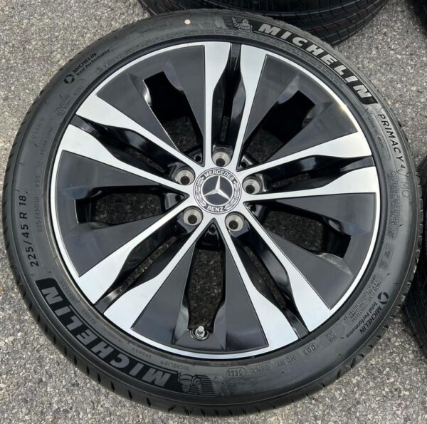 4 ORIGINAL 18" ALU SOMMERRÄDER MERCEDES C-KLASSE W206 NEU #1MVC – Bild 3