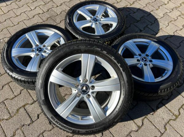 4 ORIGINAL 17" ALUFELGEN FELGEN MERCEDES C-KLASSE W206 A206 #1P4P