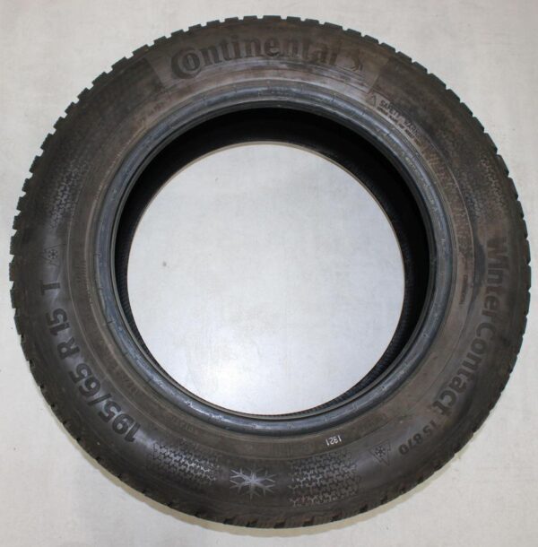 1x 195/65R15 91T CONTINENTAL WINTER CONTACT TS870 2021 #1Z3C – Bild 5