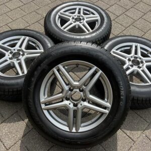 4 ALU WINTERRÄDER MERCEDES GLC KLASSE 204X W253 235/65R17 #1LSN