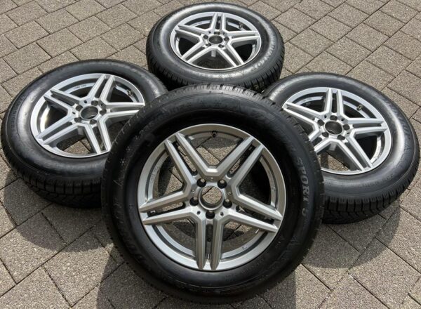 4 ALU WINTERRÄDER MERCEDES GLC KLASSE 204X W253 235/65R17 #1LSN
