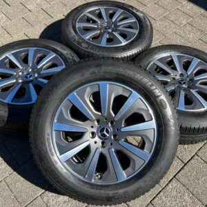 4 ORIGINAL 17" ALUFELGEN MERCEDES S-KLASSE W222 A2224010802 #1ULX