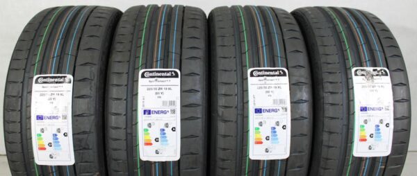 4x 225/35R19 88Y CONTINENTAL SPORT CONTACT 7 SOMMERREIFEN #1L0A – Bild 2