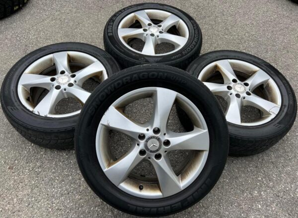 4 ORIGINAL 17" ALUFELGEN MERCEDES V-KLASSE VITO W639 W447 #1HIP