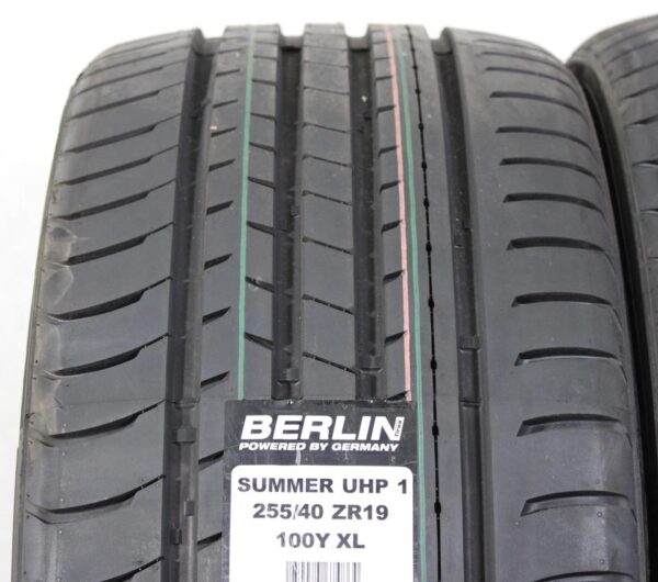 2x 255/40R19 100Y BERLIN TIRES SUMMER UHP1 SOMMERREIFEN #1M2M – Bild 3