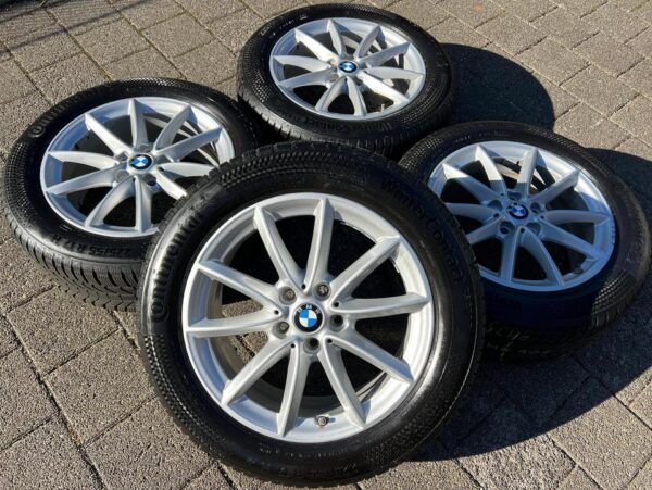 ORIGINAL 17" ALU WINTERRÄDER WINTERREIFEN BMW X1 F48 X2 F48 #1OEV