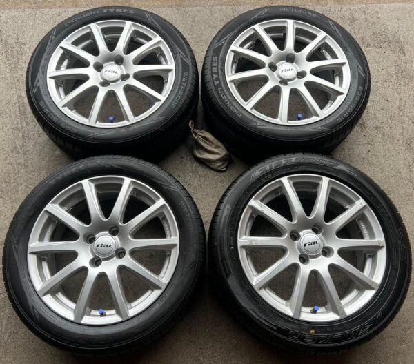 4 RIAL 16" ALUFELGEN NISSAN MICRA DACIA DOKKER LOGAN LODGY  #1ZCA – Bild 2