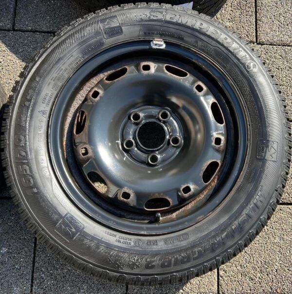 4 STAHLFELGEN 14" VW GOLF 5 6 TOURAN SKODA OCTAVIA 1Z SEAT  #1USB – Bild 3