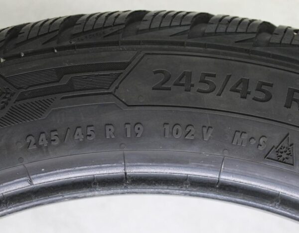 1x 245/45R19 102V BARUM POLARIS 5 WINTERREIFEN 2018 XL #1QMF – Bild 4