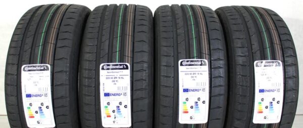 4x 225/40R18 92Y CONTINENTAL SPORT CONTACT 7 SOMMERREIFEN #1KIE – Bild 2