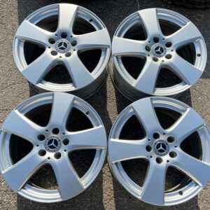 4 ORIGINAL 17" ALUFELGEN FELGEN MERCEDES C-KLASSE W205 205  #15JX