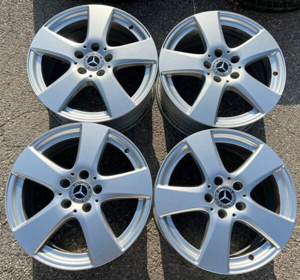 4 ORIGINAL 17" ALUFELGEN FELGEN MERCEDES C-KLASSE W205 205  #15JX