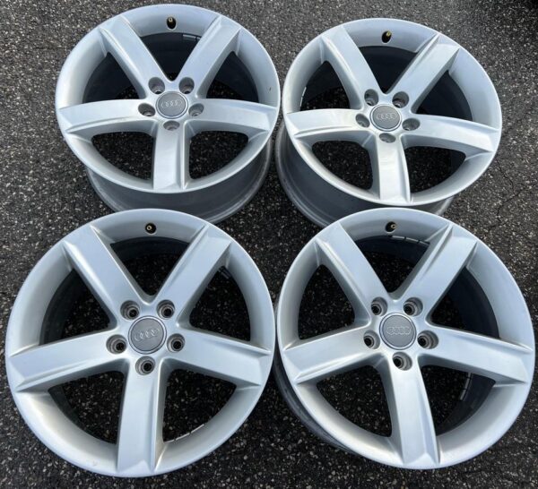 4 ORIGINAL 17" ALUFELGEN ALU FELGEN AUDI A5 8T 8T0071497  #1DQD