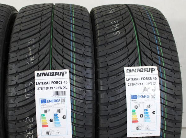 4x 275/45R19 108W UNIGRIP GANZJAHRESREIFEN 2024 XL NEU #1PIX – Bild 4
