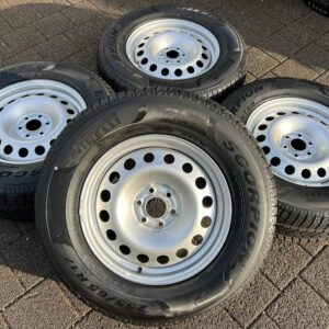 4 ORIGINAL 17" STAHLFELGEN FELGEN MERCEDES X-KLASSE W470 #1Q6Q