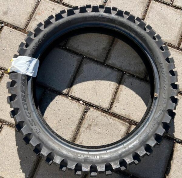 1 X 120/80-19 63M NHS PIRELLI SCORPION MX32 MOTOCROSS NEU FREIHAU – Bild 2