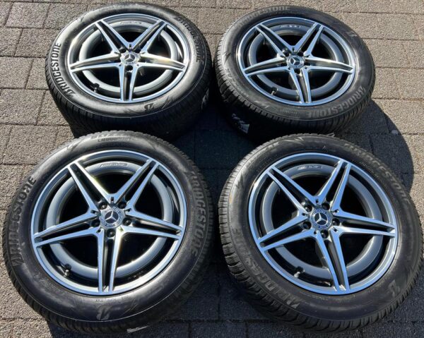 4 ORIGINAL 19" ALUFELGEN MERCEDES EQC N293 A2934010700 8x19 #1TKL – Bild 2