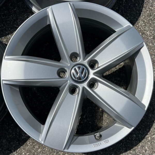 4 ORIGINAL 17" ALUFELGEN VW TIGUAN II 5NA 5NA071497 CORVARA #1JVR – Bild 2