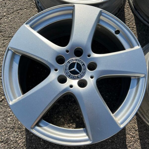 4 ORIGINAL 17" ALUFELGEN FELGEN MERCEDES C-KLASSE W205 205  #15JX – Bild 3