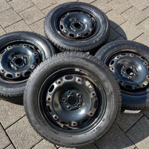 4 STAHLFELGEN 14" VW GOLF 5 6 TOURAN SKODA OCTAVIA 1Z SEAT  #1USB