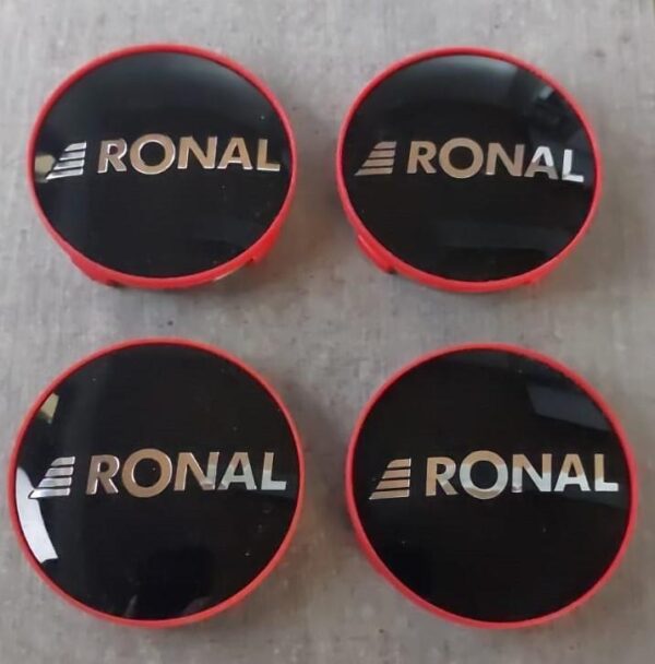 4 ORIGINAL RONAL NABENDECKEL 62mm FREIHAUS #1MGM – Bild 2